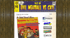 Desktop Screenshot of evilmeatballvscat.com
